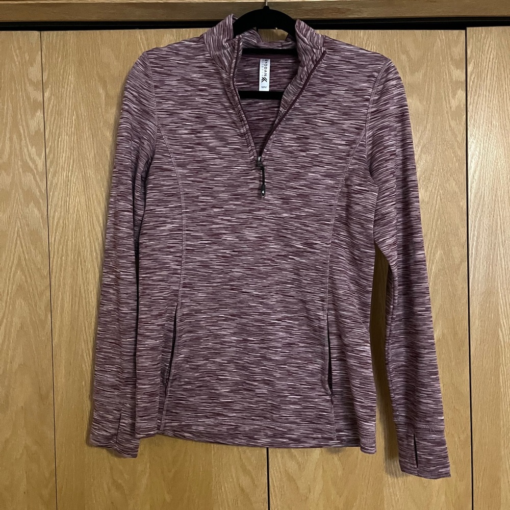 Kyodan Women's Maroon Quarter-Zip Sweatshirt